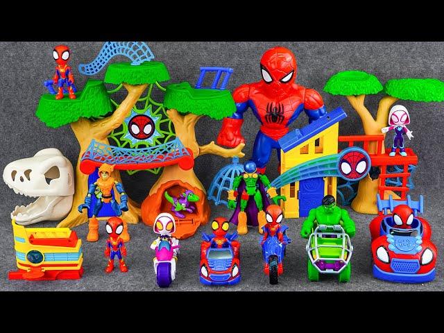 Marvel Spiderman Unboxing Review | LEGO Marvel 10794 Dino-Webs Treehouse | Spidey Playground Playset