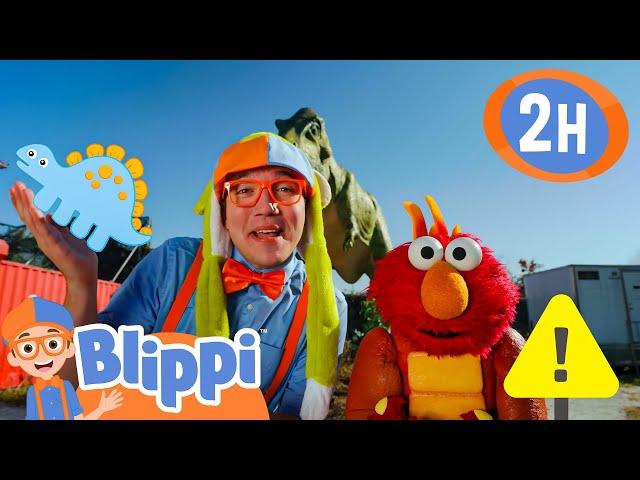 Blippi's Biggest Ball Pit Challenge | Blippi | Superhero Cartoon for Kids | Moonbug Kids