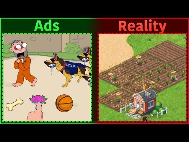 Mobile Game Ads Vs. Reality 8