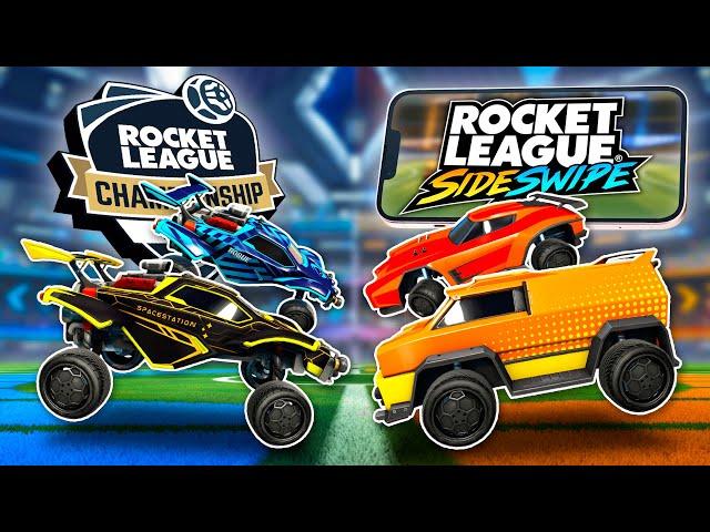 Rocket League Pros Vs The Best Sideswipe Players in the World