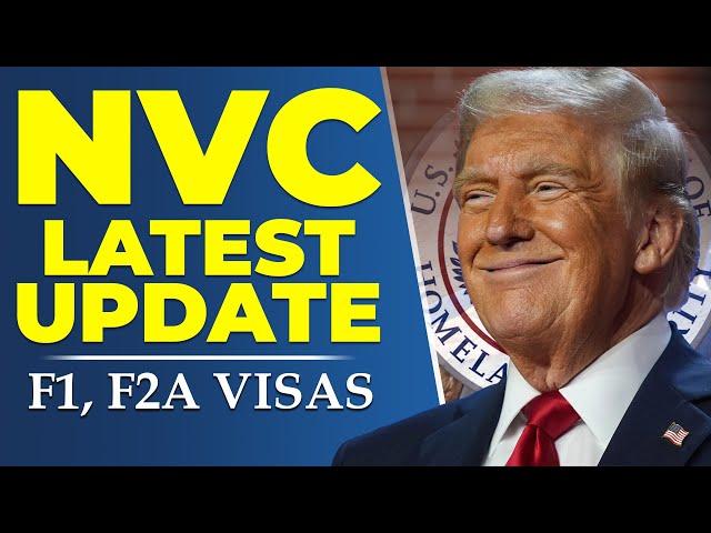 NVC Latest Processing time : F1, F2A Visas | USCIS Latest Update | Visa Bulletin