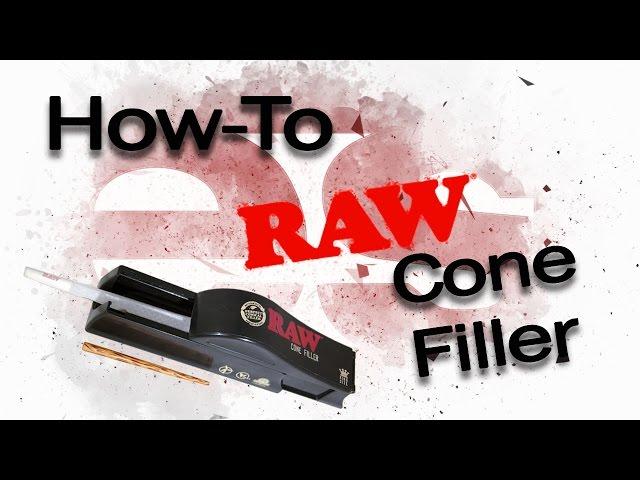 How To: Fill Pre-Rolled Cones with the RAW Cone Filler