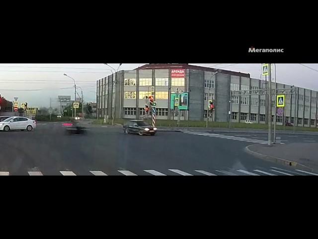Авария с мото на Софийке 28 июня