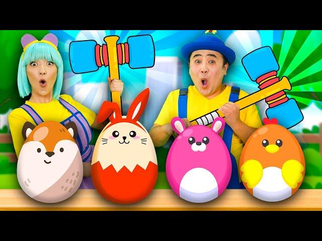 Color Eggs Song + More | Kids Songs and Nursery Rhymes | Tigi Boo