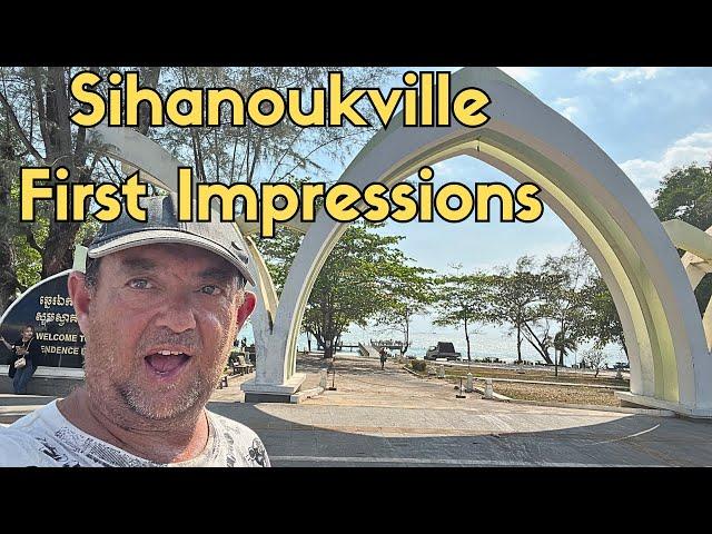 Sihanoukville - First Impressions of my First City in Cambodia