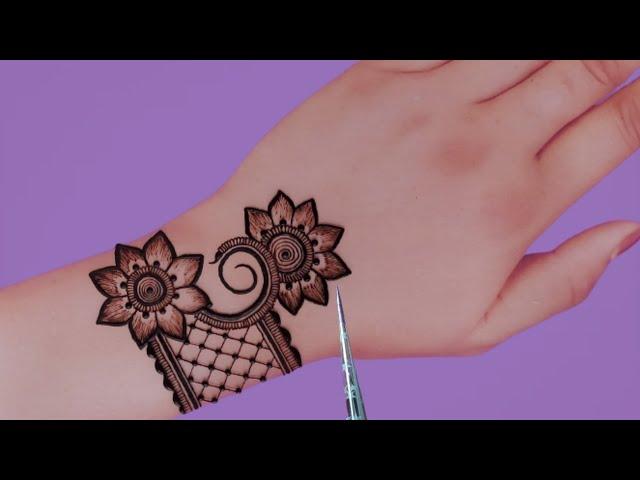 New stylish back hand mehndi design | Easy mehndi design | mehndi ka design | mehndi design | mehndi