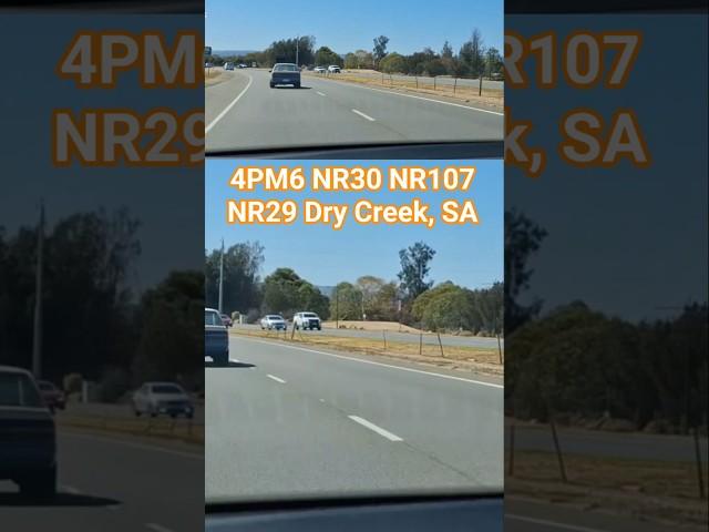 Double Stack 4PM6 slowly goes through Dry Creek with NR30 + NR107 + NR29 #seb #shorts #trains #4u