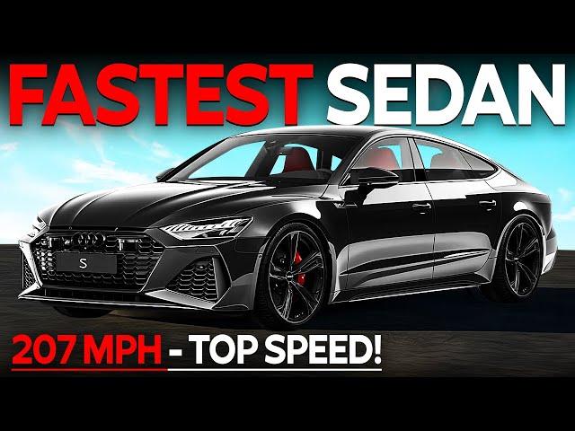 Top 10 Fastest Sedans Worldwide. These Luxury Sedans Outrun Supercars!