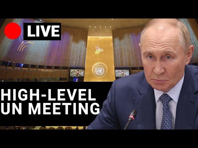 High-level UN Security Council meeting on Ukraine