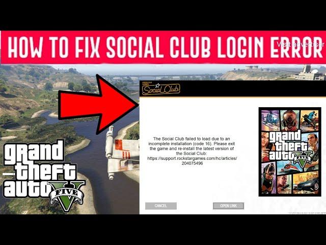 How To Fix (Social Club Login Error & Fatal Error) in GTA 5 | GTA 5 Errors