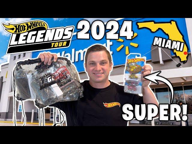 Hot Wheels 2024 Legends Tour Miami FL - I FOUND A SUPER TREASURE HUNT!!