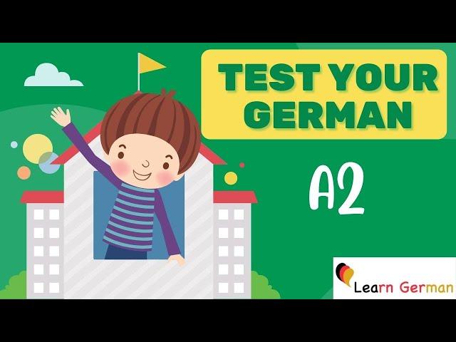 Test Your German | Level A2 | November Special | Teste Dein Deutsch | Learn German