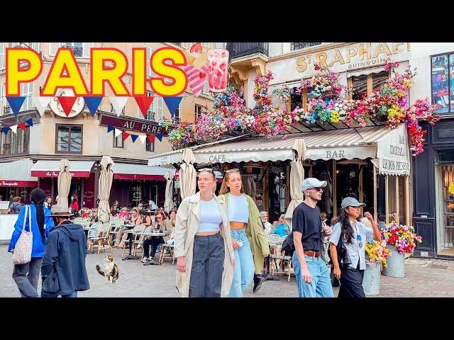 Paris, France  - Paris Walk , Paris City Center 4K, With Captions!