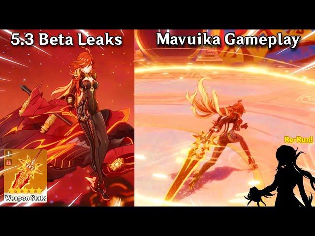 Mavuika Gameplay and Kit Details! Genshin Impact 5.3 Leaks, Upcoming Banners, Re-Runs, and More!