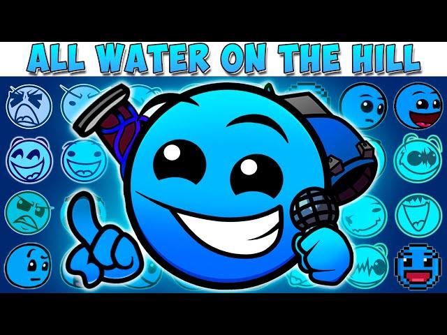 FNF Character Test | Gameplay VS My Playground | ALL Water On The Hill Test