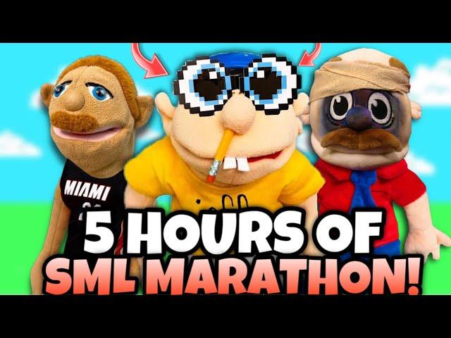 *5 HOURS* OF SML MARATHON! (FUNNIEST JEFFY VIDEOS)