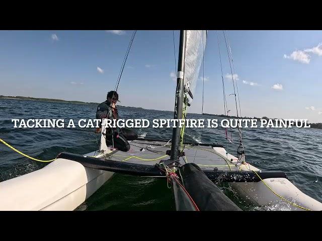 I LOVE SAILING - Spitfire Solo Sail in Decent Wind