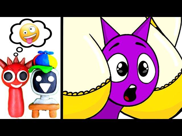 Sprunki Incredibox Raddy and Mr. Fun Computer To SUS TikToks / Themselves / Memes 9