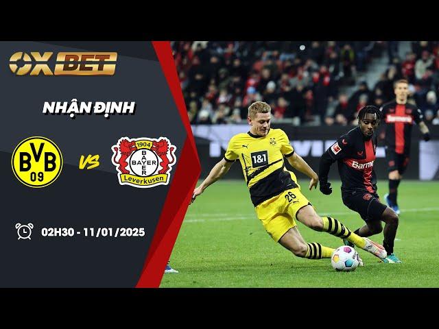 Nhận định bóng đá | Kèo Borussia Dortmund vs Bayer Leverkusen – 11/01/2025 – VĐQG Đức