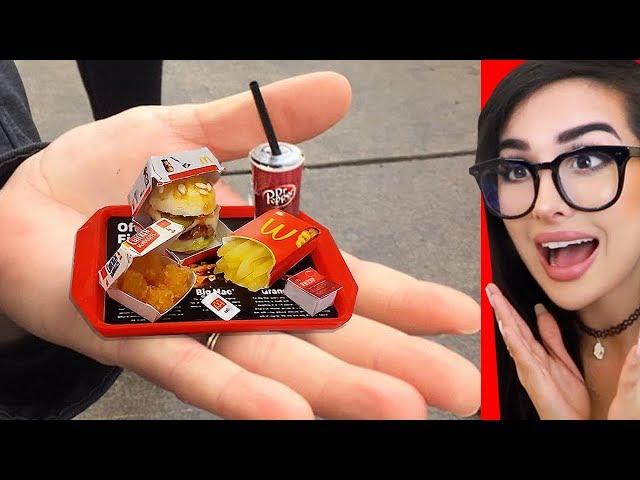 Real MINIATURE Food and Tiny Cooking You Can Eat