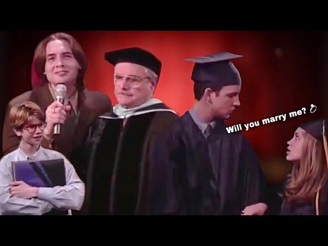 I edited the chaotic Boy Meets World graduation episode