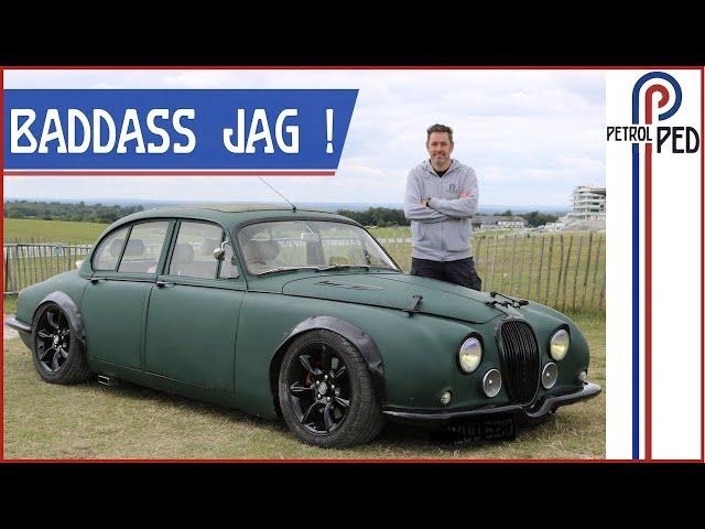 Straight Pipe Supercharged V8 Mk2 Jag *UTTERLY BONKERS*