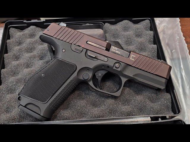 Compact PLK 9mm Pistol Unboxing and Review. #Kalashnikov #9mmpistol #plk