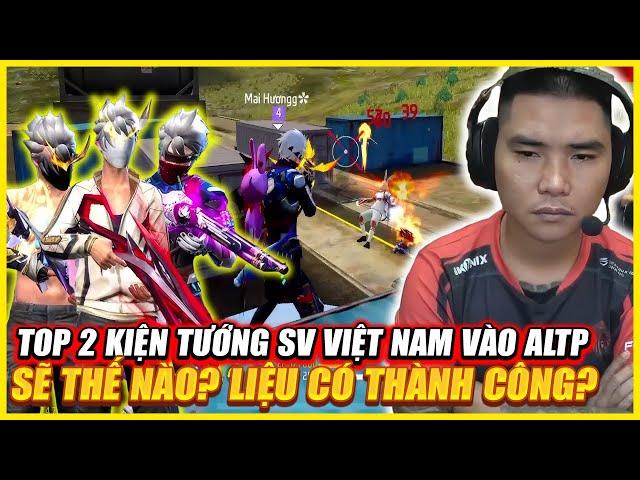 FREE FIRE | TOP 2 KIỆN TƯỚNG RANK SEVER VIỆT NAM BẤT NGỜ VÀO CHINH PHỤC ALTP , KỸ NĂNG CALL TEAM ?