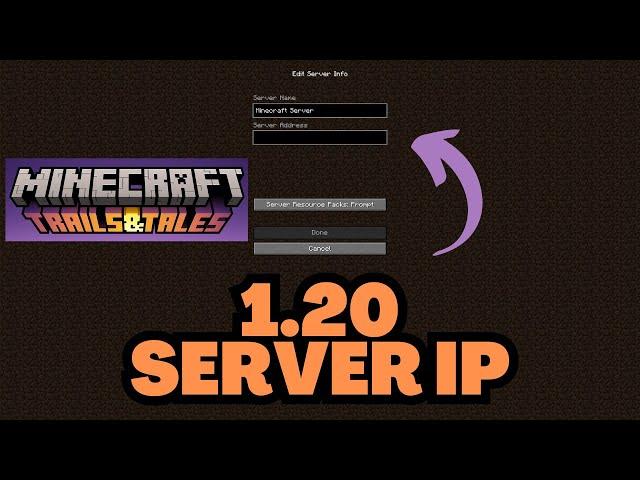 Minecraft 1.20 Server IP Address