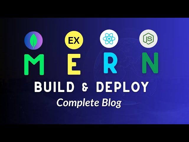  MERN Stack Full Course for Beginners in 7 Days | Build & Deploy a Complete Blog App! Project 