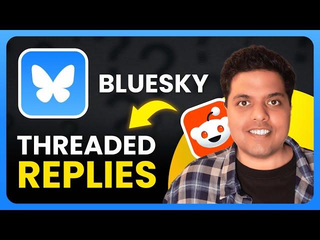 How To Turn ON Threaded Replies on BlueSky Social like Reddit (2024) | Full Guide