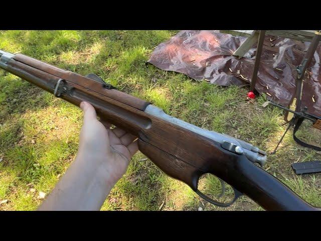 Dutch No. 4 Old Model Carbine POV firing