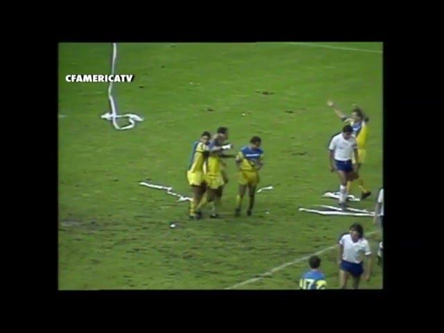 Final partido de ida América vs Cruz Azul 1988-1989