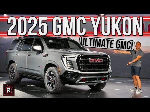 The 2025 GMC Yukon AT4 / Denali Is The Ultimate 3-Row Family SUV With Cadillac Vibes