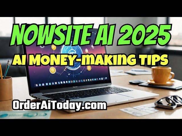 NOWSITE AI: How To Make Money Using Artificial Intelligence