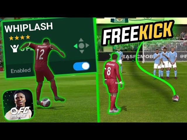 HIDDEN SKILLS | fc mobile | how to do the whiplash | how to score freekicks | fc mobile