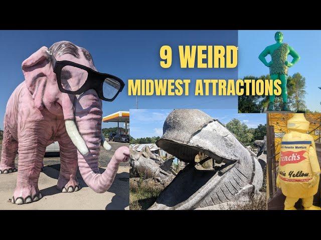 Best HIDDEN and WEIRD Roadside Attraction in the Midwest USA