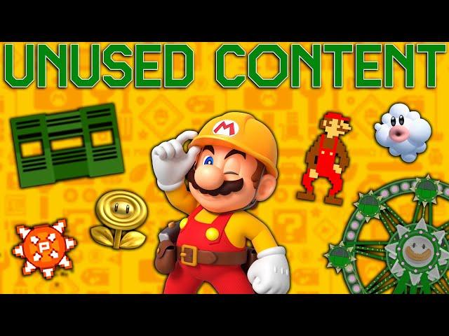 UNUSED and CUT Content in Super Mario Maker 2