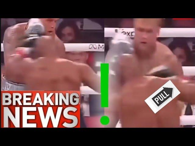 BREAKING NEWS ️ NEW EVIDENCE  SHOWING MIKE TYSON FAKED THE JAKE PAUL FIGHT 