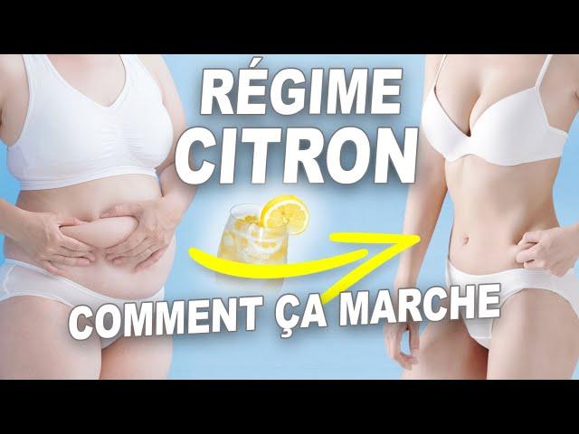 Le CITRON pour PERDRE DU POIDS (les bienfaits)