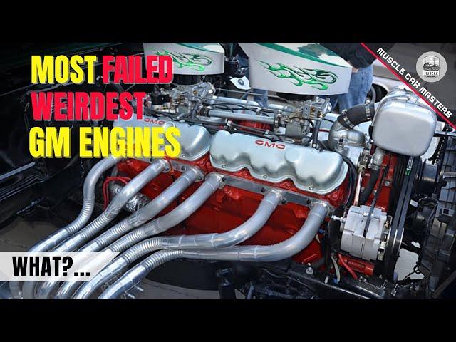 10 MOST FAILED and WEIRDEST GM Engines ever made | Worst engines blunder!