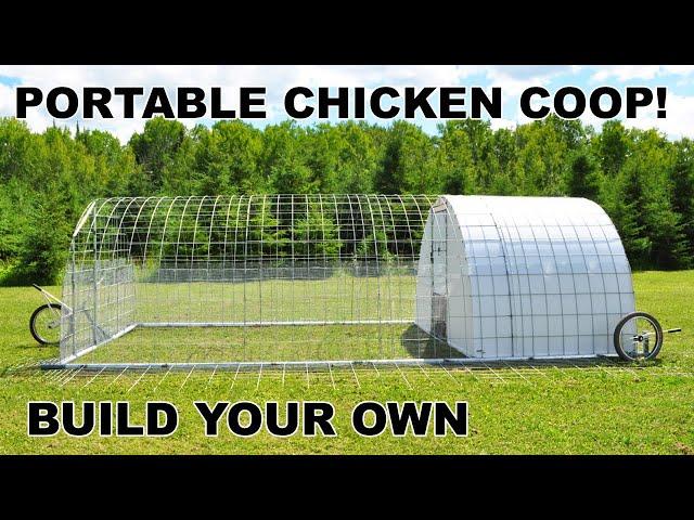 Build your own Portable Poultry Coop!