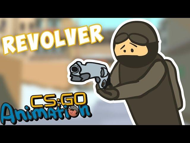 CS ANIMATION: REVOLVER R8 (COUNTER-STRIKE PARODY)