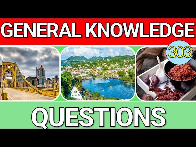 Educational General Knowledge Quiz With 50 Questions and Answers #303 