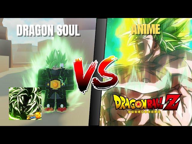 All Dragon Soul Transformations VS Anime!