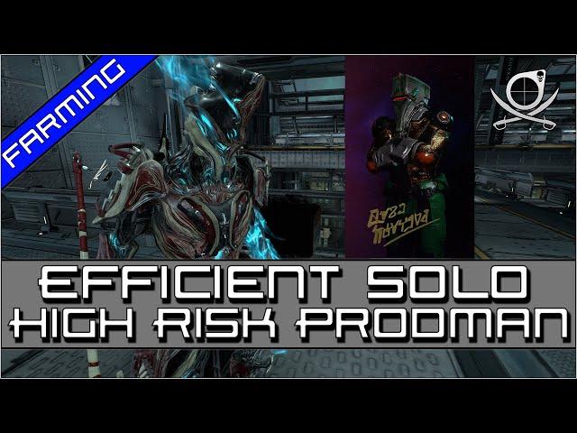 Solo High Risk Prodman + Credit Farming - Full Guide! | Warframe