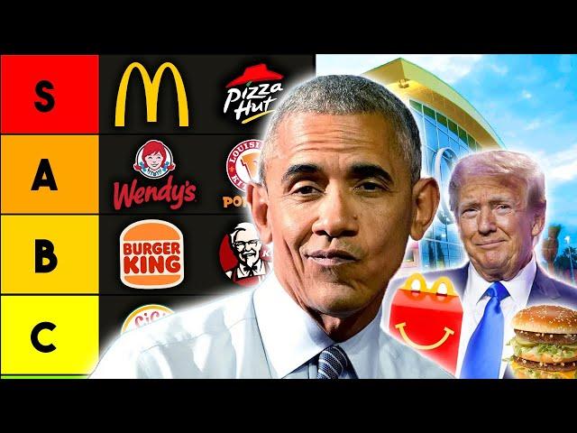 US Presidents Rate FAST FOOD (AI Tier List Compilation)