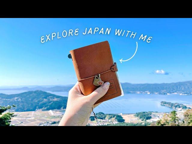 Travel Journal With Me: Exploring Northern Japan in Autumn  Dual Diaries 01