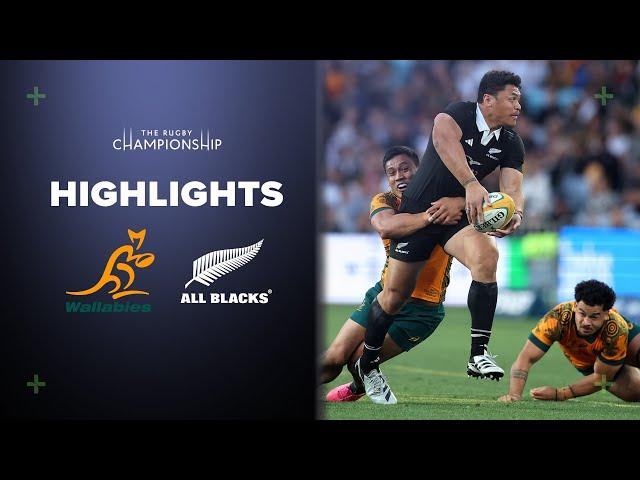 HIGHLIGHTS | Wallabies v All Blacks | Sydney, 2024