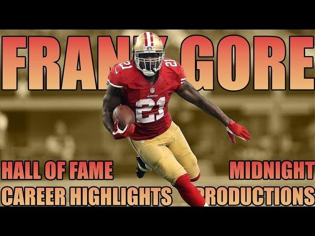 Frank Gore "The Tank" Career Highlights